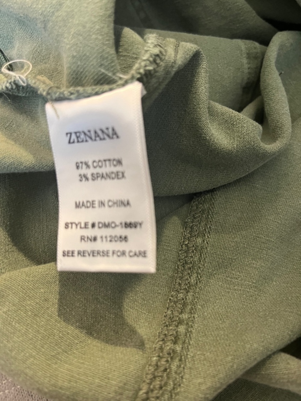 Zenana Outfitters Sage Green Short Overalls Romper - Picture 5 of 5
